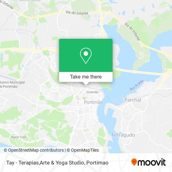 Tay - Terapias,Arte & Yoga Studio map