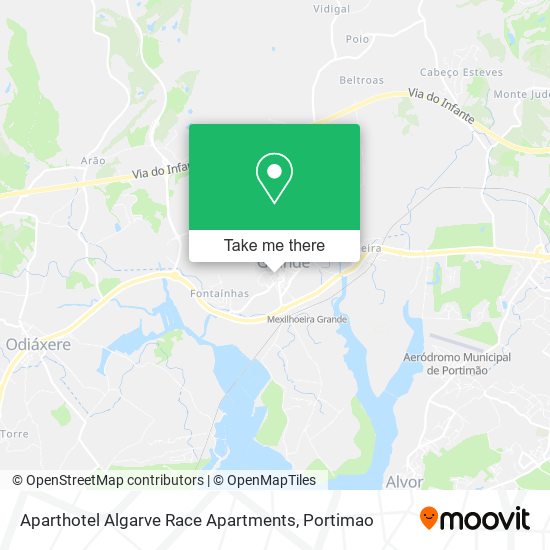 Aparthotel Algarve Race Apartments mapa