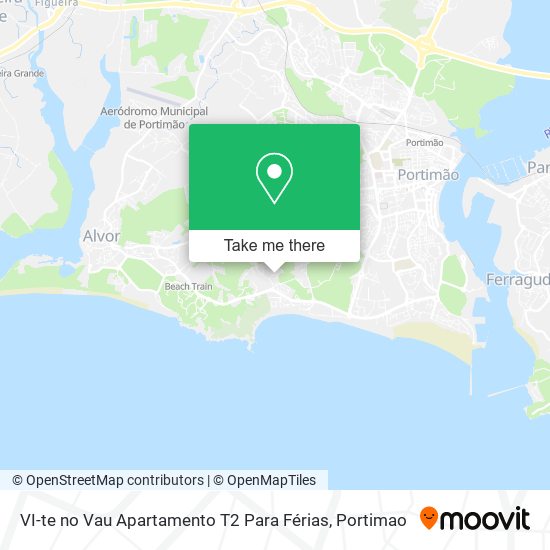 VI-te no Vau Apartamento T2 Para Férias mapa