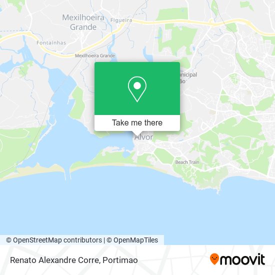 Renato Alexandre Corre mapa