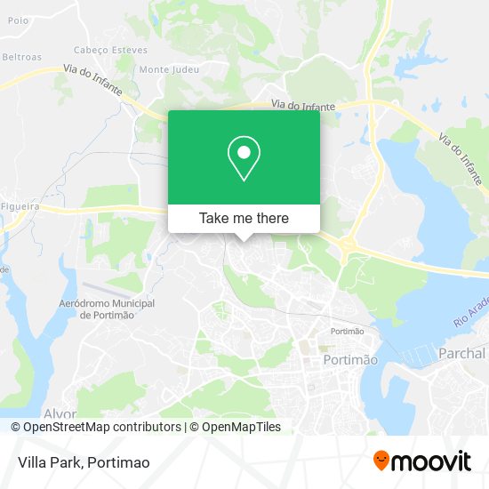 Villa Park map
