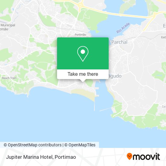 Jupiter Marina Hotel mapa