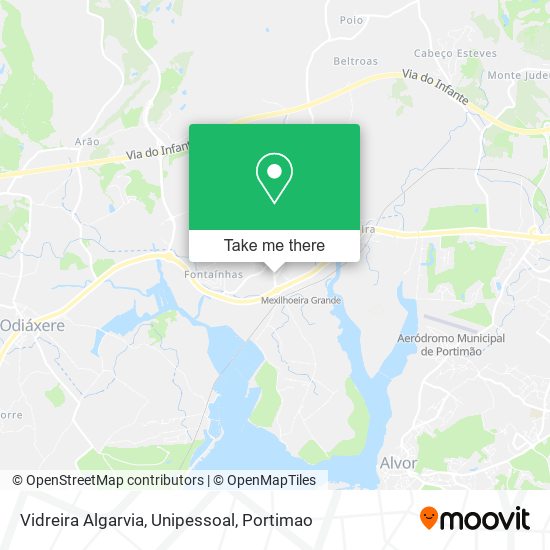 Vidreira Algarvia, Unipessoal mapa