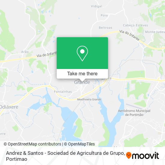 Andrez & Santos - Sociedad de Agricultura de Grupo map