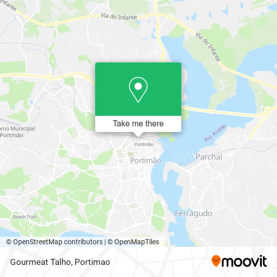 Gourmeat Talho map