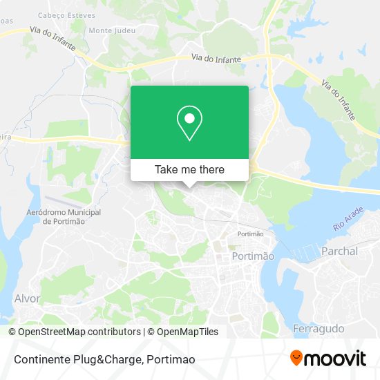 Continente Plug&Charge map