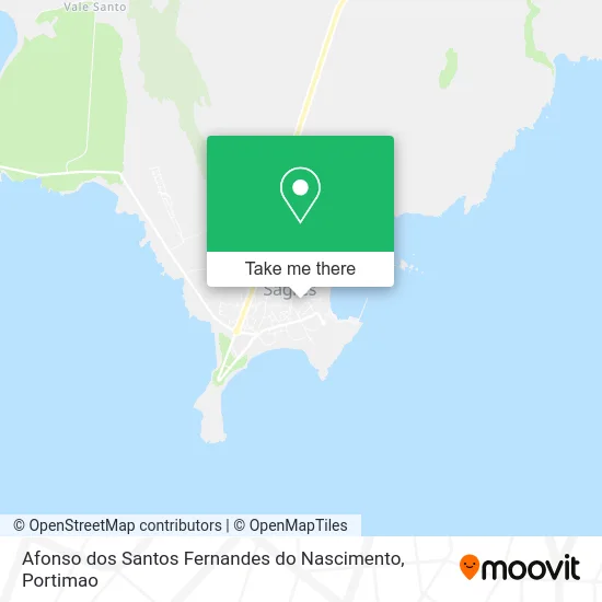 Afonso dos Santos Fernandes do Nascimento map