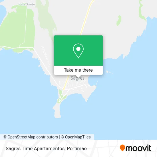 Sagres Time Apartamentos map