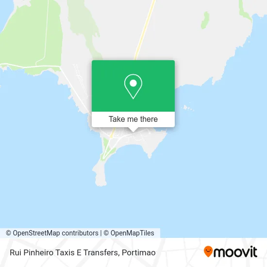 Rui Pinheiro Taxis E Transfers map