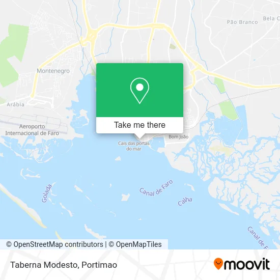 Taberna Modesto map