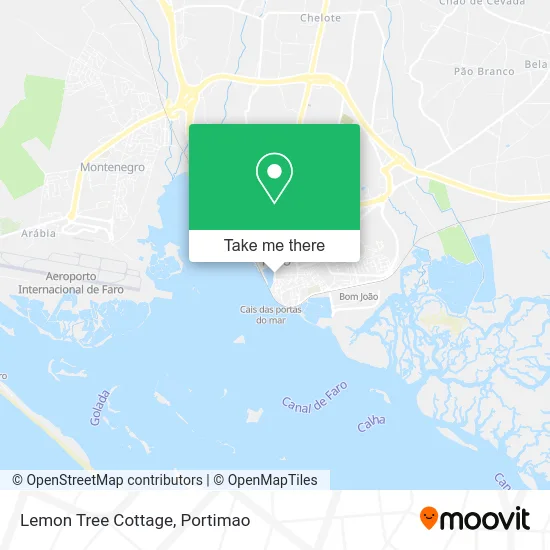 Lemon Tree Cottage map