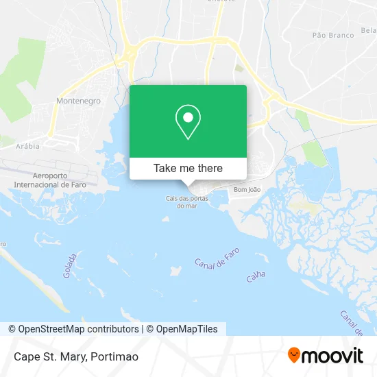 Cape St. Mary map