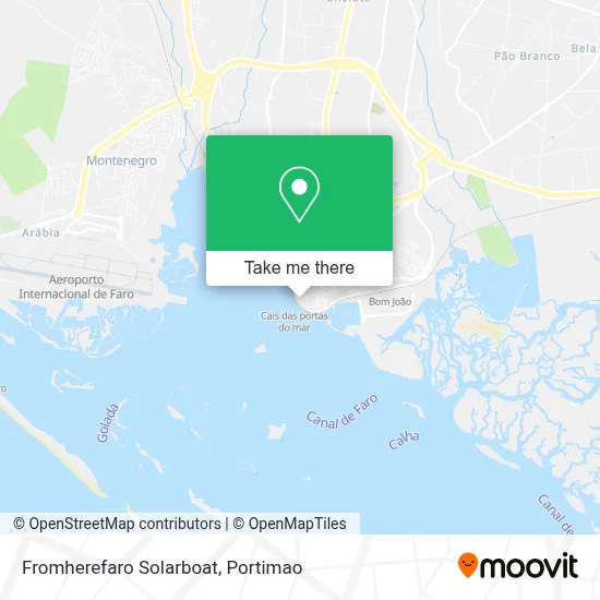 Fromherefaro Solarboat map