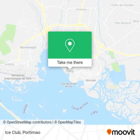 Ice Club map