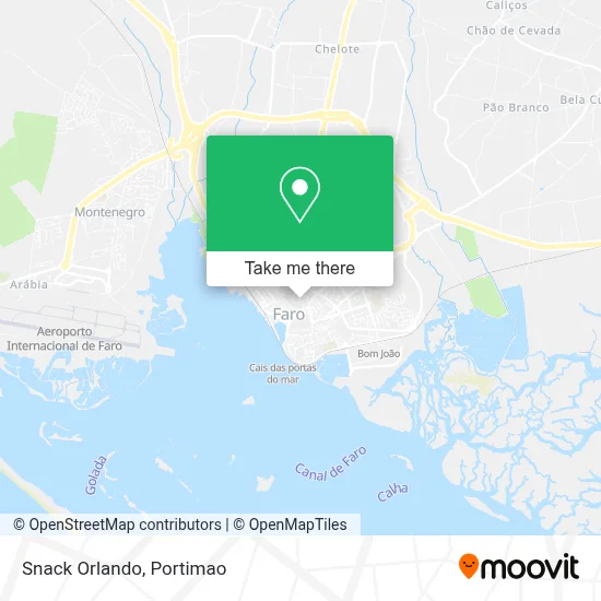 Snack Orlando map