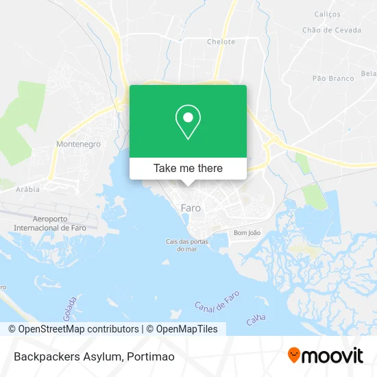 Backpackers Asylum map