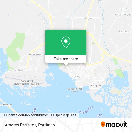 Amores Perfeitos map