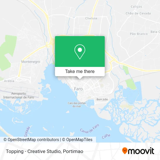 Topping - Creative Studio map