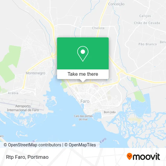 Rtp Faro map