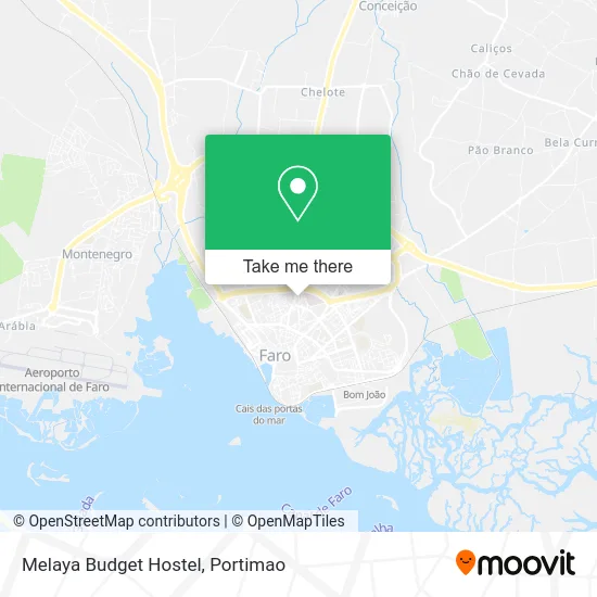 Melaya Budget Hostel map