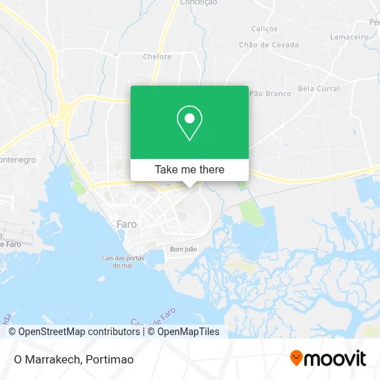 O Marrakech map