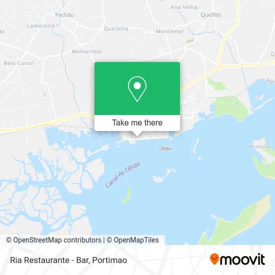 Ria Restaurante - Bar map