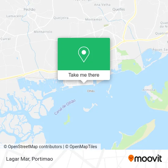 Lagar Mar map