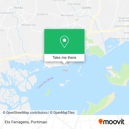 Ets Ferragens map