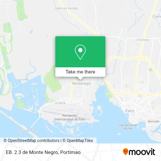 EB. 2 3 de Monte Negro map