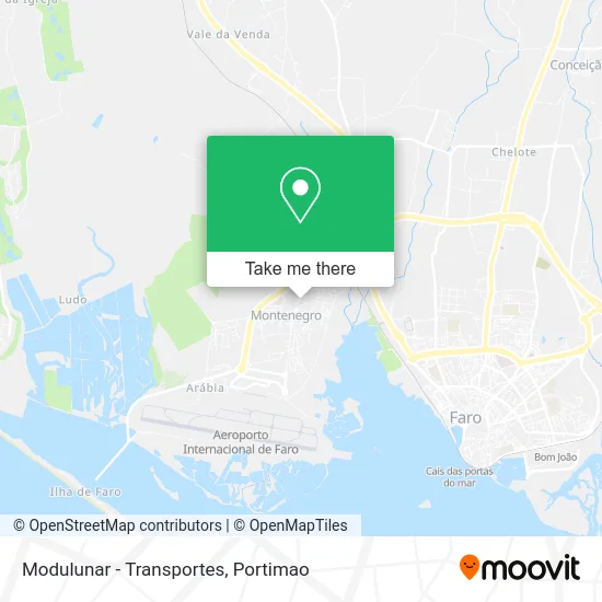 Modulunar - Transportes map