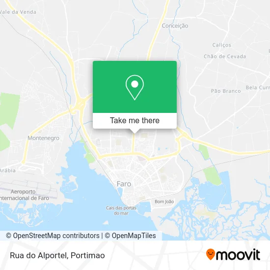 Rua do Alportel map