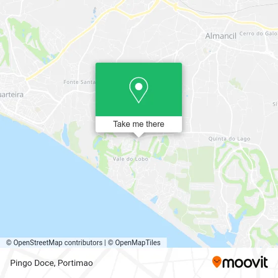 Pingo Doce map