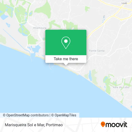 Marisqueira Sol e Mar map