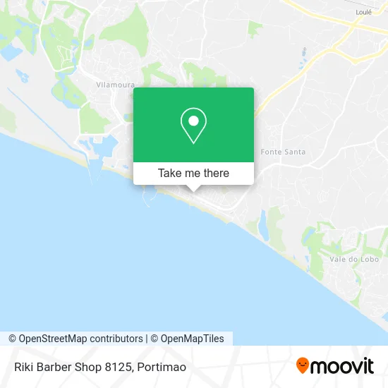 Riki Barber Shop 8125 map