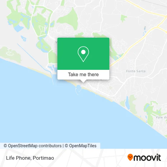 Life Phone map