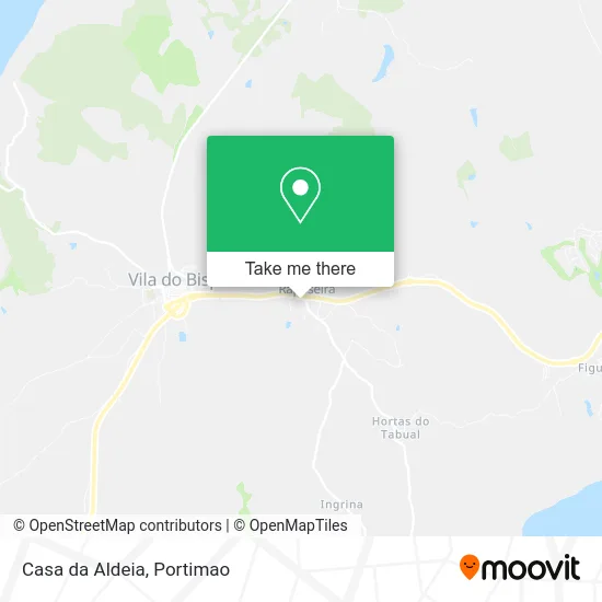 Casa da Aldeia map