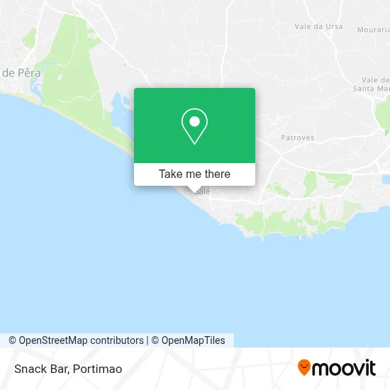 Snack Bar map