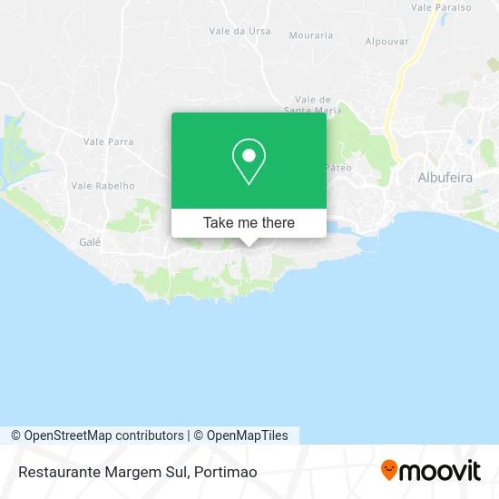 Restaurante Margem Sul map