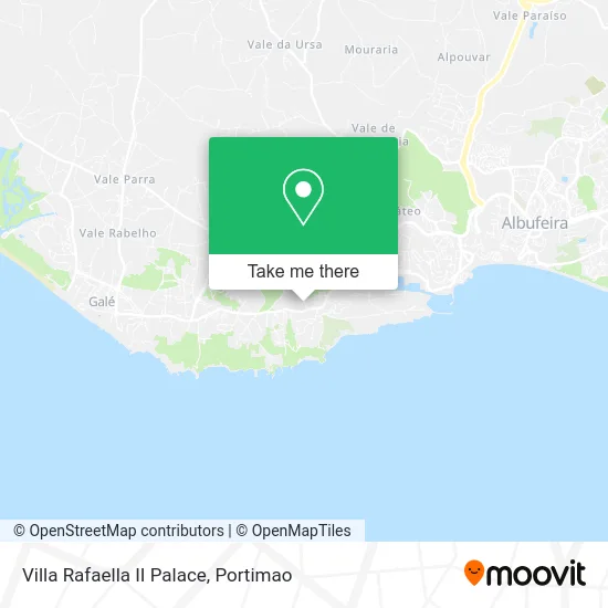 Villa Rafaella II Palace map