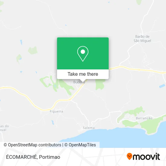 ÉCOMARCHÉ map