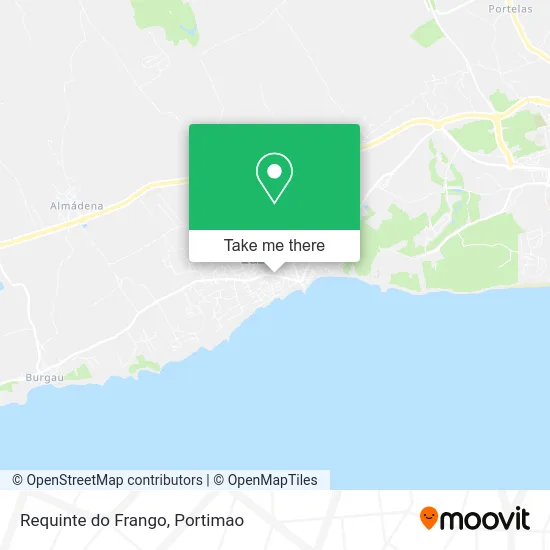 Requinte do Frango map