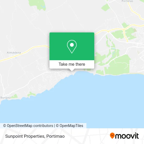 Sunpoint Properties map
