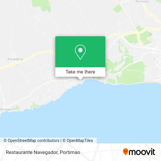 Restaurante Navegador map