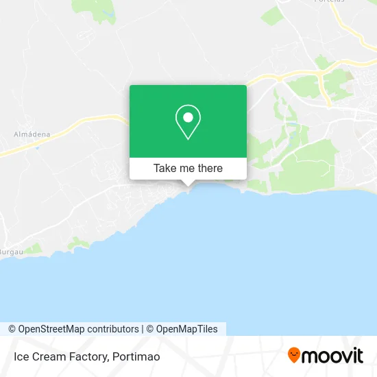 Ice Cream Factory map