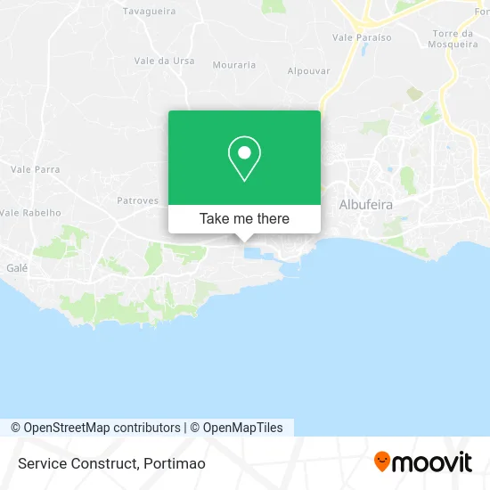 Service Construct map