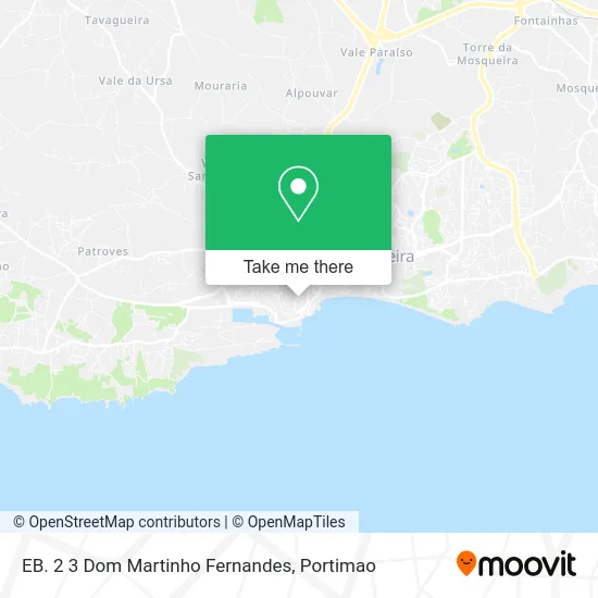 EB. 2 3 Dom Martinho Fernandes map