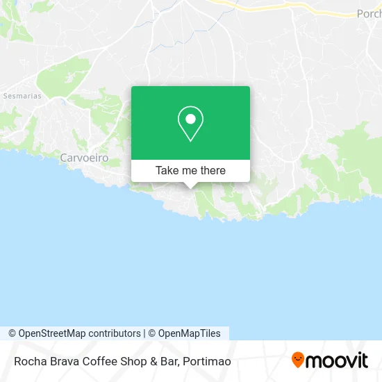 Rocha Brava Coffee Shop & Bar map