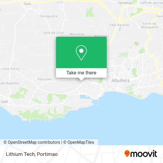 Lithium Tech map