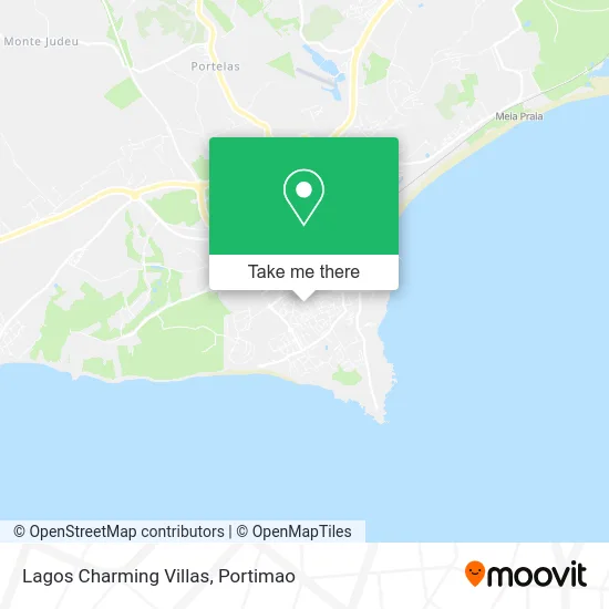 Lagos Charming Villas map