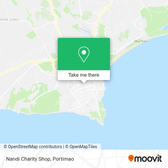 Nandi Charity Shop map